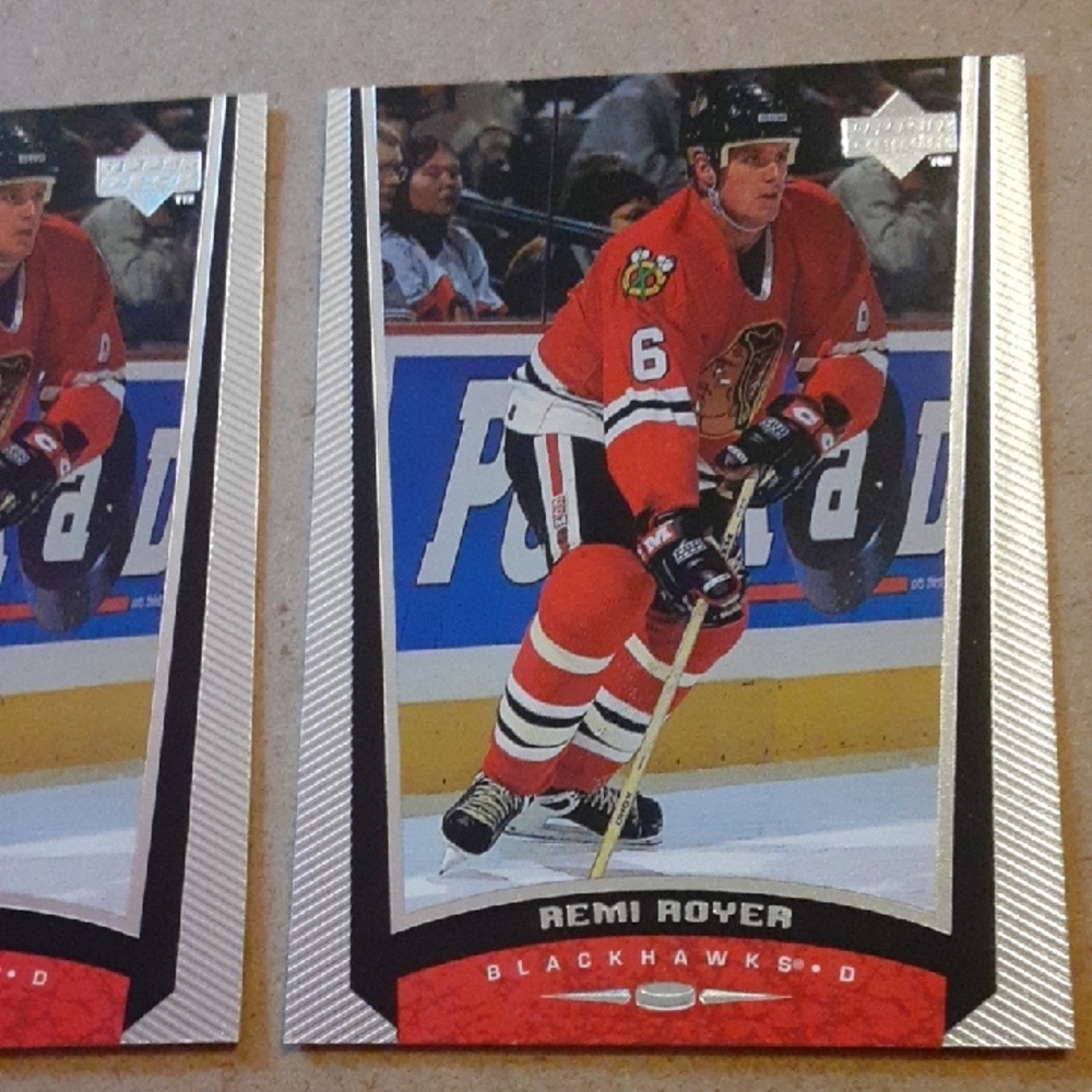 Remi Royer Blackhawks Hockey Rookie Trading Cards